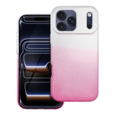 iPhone 17 Pro Max / 18 Pro Max priehľadné ružové puzdro Shining