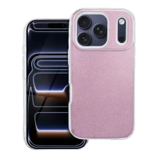 iPhone 17 Pro / 18 Pro trblietavý ružový obal