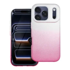 Apple iPhone 17 Pro / 18 Pro priehľadné ružové puzdro Shining