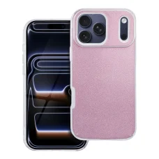 iPhone 17 Pro Max / 18 Pro Max trblietavý ružový kryt