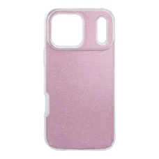  iPhone 17 Pro Max rózsaszín SHINING tok