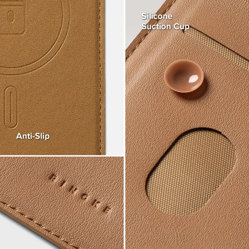  Samsung Galaxy Z Fold7 Fekete Ringke Folio Grip Pénztárca Mágneses tok - 5