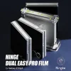 Ringke - Hinge Dual Easy Pro fólia (2 darabos csomag) - Samsung Galaxy Z Flip7 - Átlátszó thumbnail