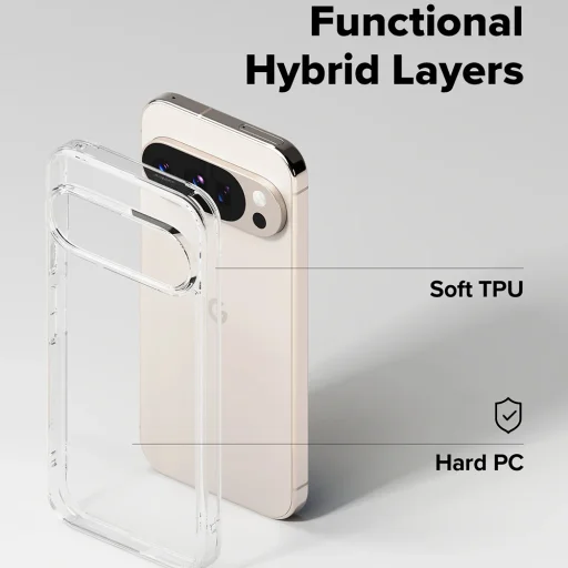 Ringke - Fusion - Google Pixel 10 Pro XL - Átlátszó tok - 6