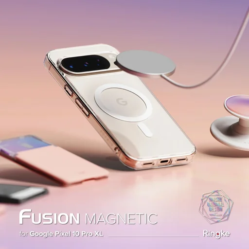 Ringke - Fusion MagSafe - Google Pixel 10 Pro XL - Átlátszó tok - 2