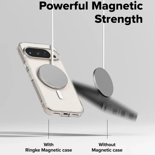 Ringke - Fusion MagSafe - Google Pixel 10 Pro XL - Átlátszó tok - 4