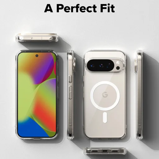 Ringke - Fusion MagSafe - Google Pixel 10 Pro XL - Átlátszó tok - 5