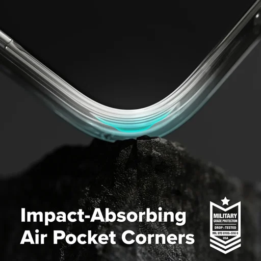 Ringke - Fusion - Google Pixel 10 / 10 Pro - Átlátszó tok - 4