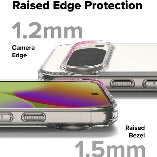 Ringke - Fusion - Google Pixel 10 / 10 Pro - Matt Átlátszó tok - 5