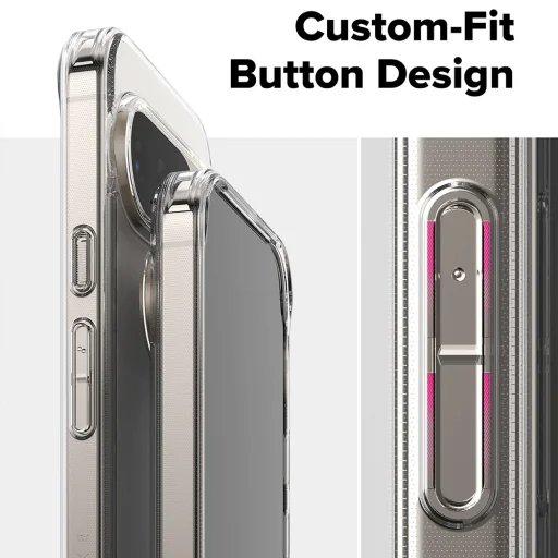 Ringke - Fusion - Google Pixel 10 / 10 Pro - Matt Átlátszó tok - 6