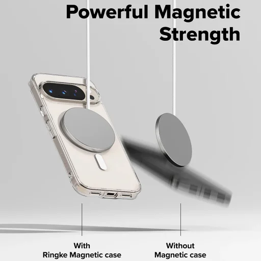 Ringke - Fusion MagSafe - Google Pixel 10 / 10 Pro - Átlátszó tok - 6