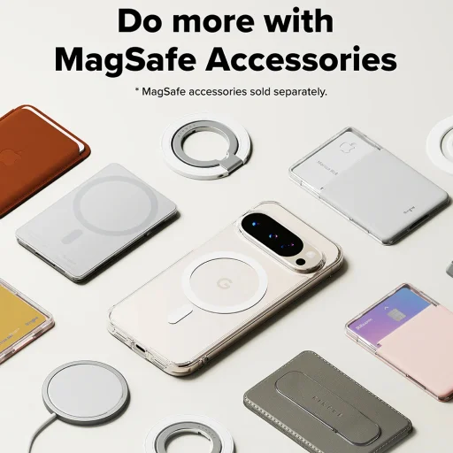 Ringke - Fusion MagSafe - Google Pixel 10 / 10 Pro - Átlátszó tok - 7