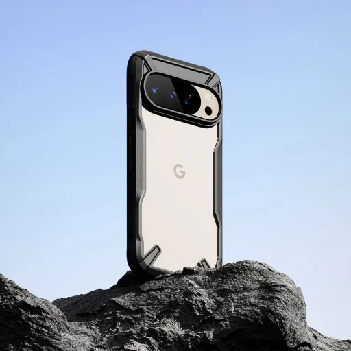 Ringke - Fusion X - Google Pixel 10 / 10 Pro - Fekete tok - 2