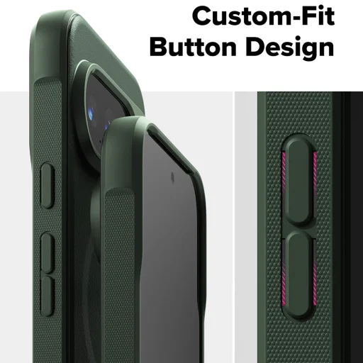 Ringke - Onyx MagSafe - Google Pixel 10 - Sötétzöld tok - 4