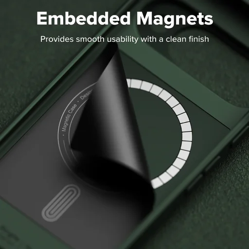 Ringke - Onyx MagSafe - Google Pixel 10 - Sötétzöld tok - 7