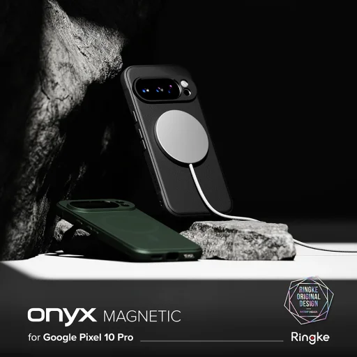 Ringke - Onyx MagSafe - Google Pixel 10 Pro - Fekete tok - 2
