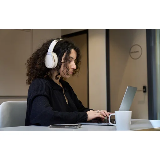 Edifier W80 fejhallgató (bézs) - 11