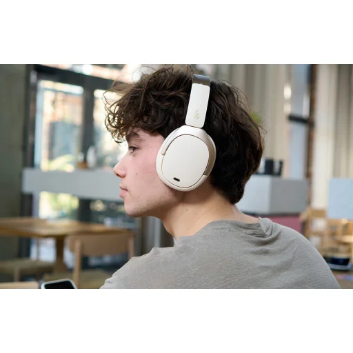 Edifier W80 fejhallgató (bézs) - 14