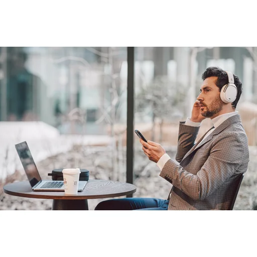 Edifier WH950NB V25 fejhallgató (bézs) - 9