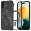  iPhone 17 fényes fekete Tech-protect Magflex Magsafe tok