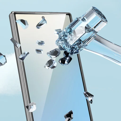  Samsung Galaxy Z Fold 7 fekete Benks Tempered glass Ultra Shield HD üvegfólia - 9