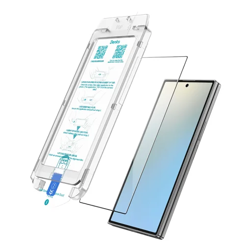  Samsung Galaxy Z Fold 7 fekete Benks Tempered glass Ultra Shield HD üvegfólia - 1