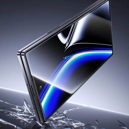  Samsung Galaxy Z Fold 7 fekete Benks edzett üveg Glass Warrior HD üvegfólia - 6