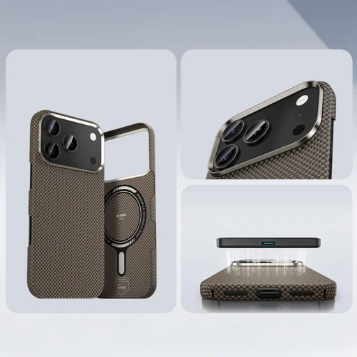  iPhone 17 Pro zöld Benks Magnetic Armor Tint Kevlar 1000D (0069) tok - 9