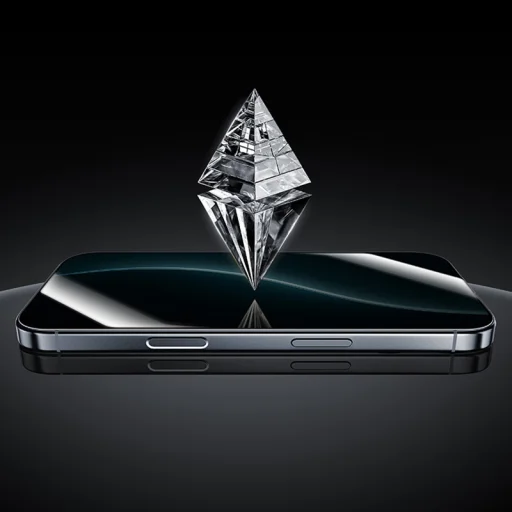  iPhone 17 Air Fekete Benks Tempered glass Glass Warrior Privacy üvegfólia - 6