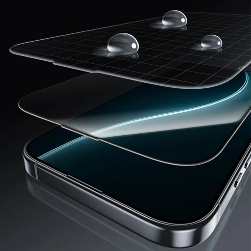  iPhone 17 Pro Max fekete Benks edzett üveg Glass Warrior zafír bevonattal üvegfólia - 11