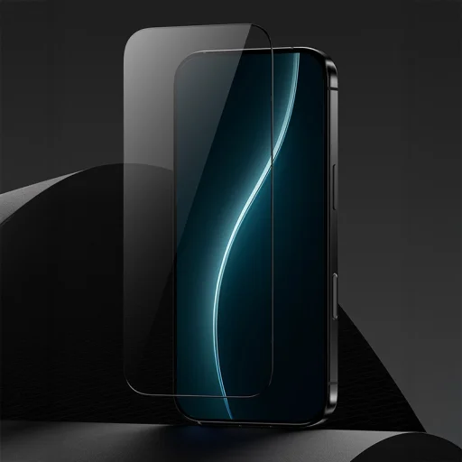  iPhone 17 Pro Max fekete Benks edzett üveg Glass Warrior zafír bevonattal üvegfólia - 5