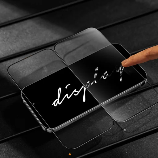  iPhone 17 Pro Max fekete Benks edzett üveg Glass Warrior zafír bevonattal üvegfólia - 10