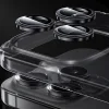  iPhone 17 fekete Benks edzett üveg Glass Warrior fém lencsevédő kamera (2 darab lencse) üvegfólia - 10
