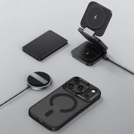  iPhone 17 Pro Max fehér Benks Magnetic Lucid Armor tok (0070) (Kamera vezérlőgomb) tok - 5