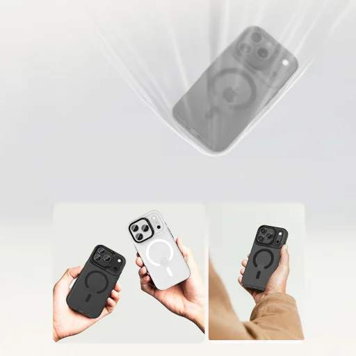  iPhone 17 Pro Max fehér Benks Magnetic Lucid Armor tok (0070) (Kamera vezérlőgomb) tok - 7