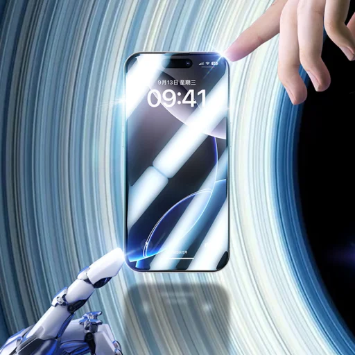  Iphone 17 Pro Max fekete Benks Edzett üveg Joy Touch Matt Üveg (M070) üvegfólia - 11