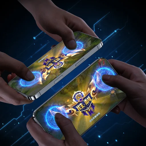  Iphone 17 Pro Max fekete Benks Edzett üveg Joy Touch Matt Üveg (M070) üvegfólia - 8