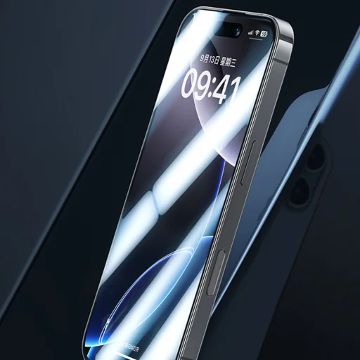  Iphone 17 Pro Max fekete Benks Edzett üveg Joy Touch Matt Üveg (M070) üvegfólia - 9