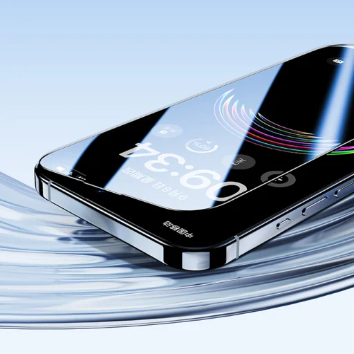  iPhone 17 Pro Max fekete Benks edzett üveg Air Shield HD (T070) - 10 darab, üvegfólia - 4