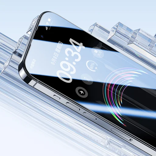  iPhone 17 Pro Max fekete Benks edzett üveg Air Shield HD (T070) - 10 darab, üvegfólia - 7