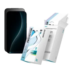 iPhone 17 Pro Max fekete Benks Edzett üveg Air Shield Privacy (TF70) - 10 darab üvegfólia