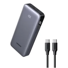 Powerbank 20000mAh Ugreen PB532, USB 2x USB-C, 30W (szürke)