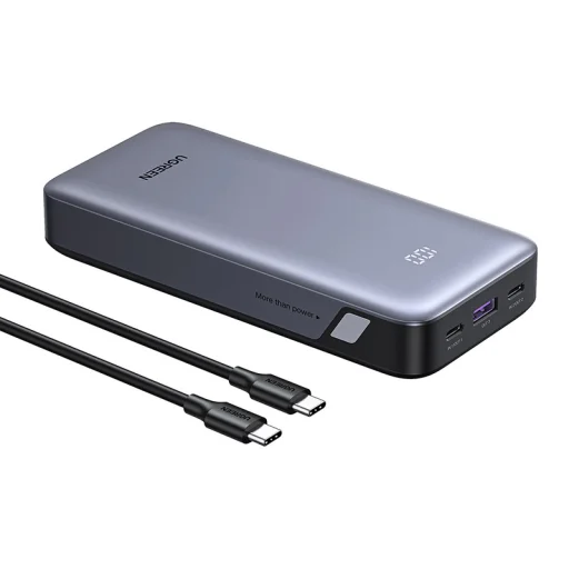 Powerbank 20000mAh Ugreen PB532, USB 2x USB-C, 30W (szürke) - 2