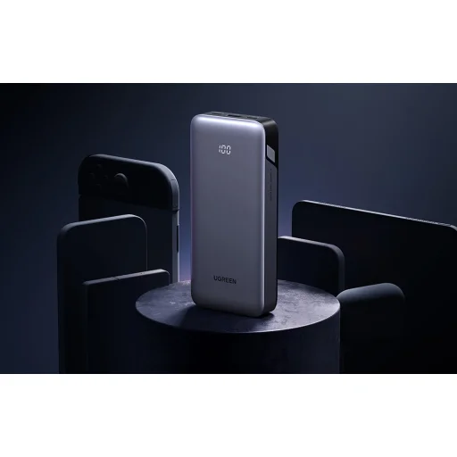 Powerbank 20000mAh Ugreen PB532, USB 2x USB-C, 30W (szürke) - 4