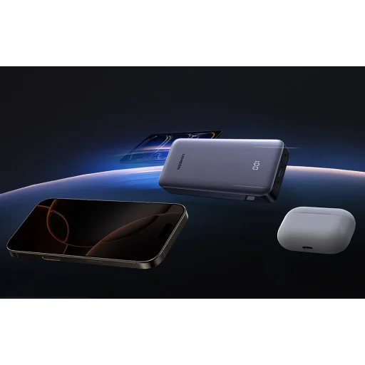 Powerbank 20000mAh Ugreen PB532, USB 2x USB-C, 30W (szürke) - 6