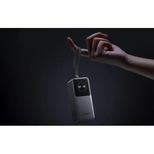 Powerbank 20000mAh Ugreen PB723, USB 2x USB-C, 130W (szürke) - 4