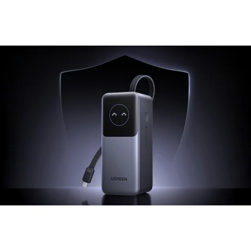 Powerbank 20000mAh Ugreen PB723, USB 2x USB-C, 130W (szürke) - 7