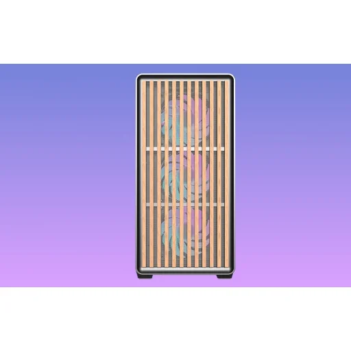 Darkflash DS900WD számítógép ház (fekete) + 4 ventilátor - 12