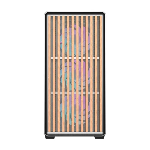 Darkflash DS900WD számítógép ház (fekete) + 4 ventilátor - 3