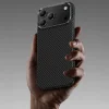  Iphone 17 Air fekete Benks Magnetic Armor Air Kevlar tok fém kerettel 600D (0068) - 6